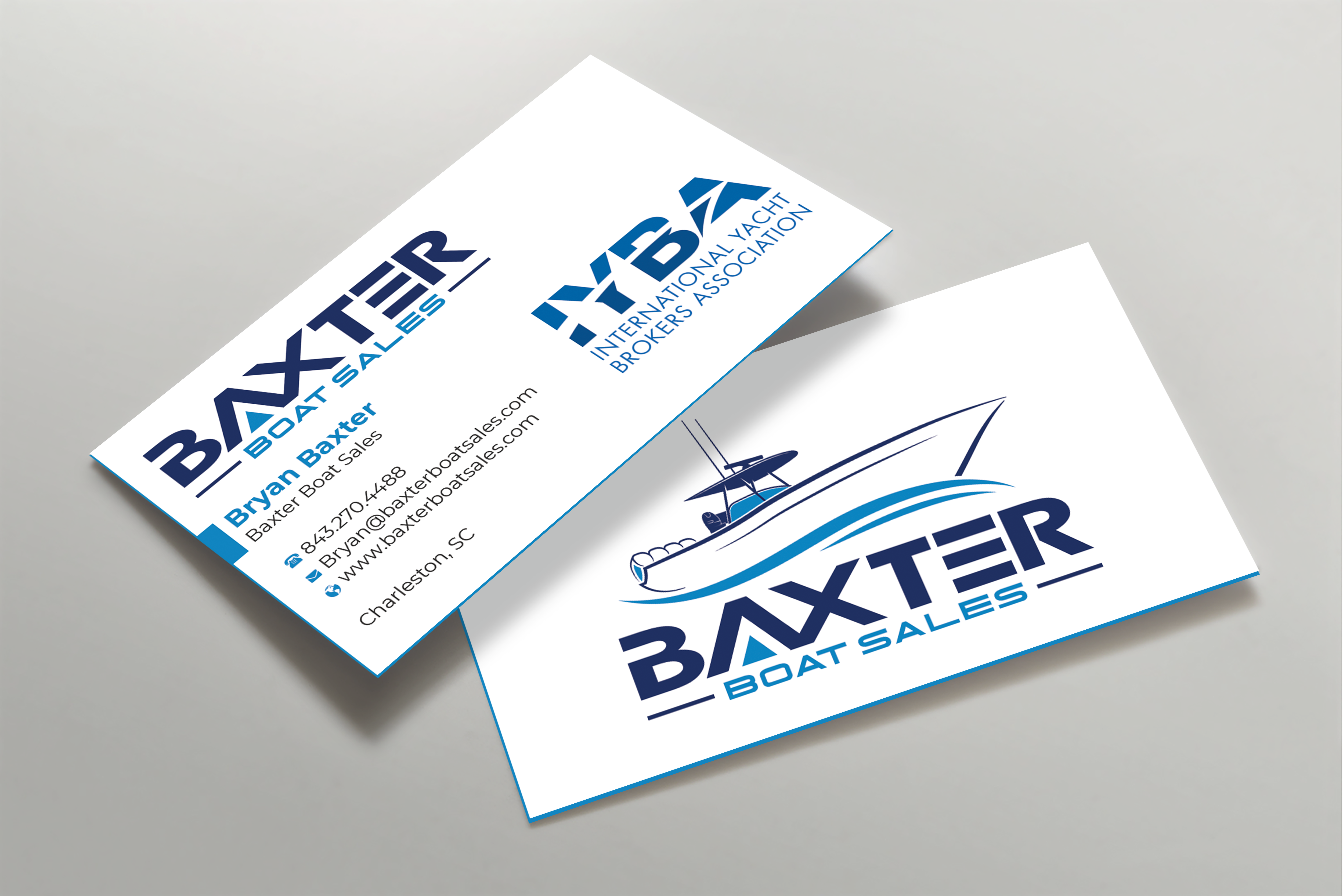 Business Card Design by Expert Bappy for Baxter Boat Sales | Design #31456943