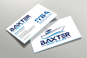 Diseño de Tarjeta de Presentación por Expert Bappy para Baxter Boat Sales | Diseño: #31456944