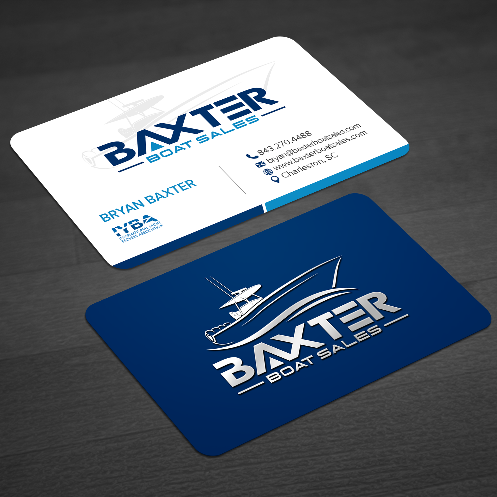 Business Card Design by WellDesign for Baxter Boat Sales | Design #31465390