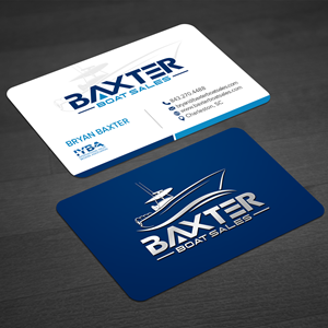 Business Card Design by WellDesign for Baxter Boat Sales | Design: #31465390