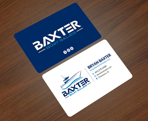Diseño de Tarjeta de Presentación por Sun Moon Graphic Designer para Baxter Boat Sales | Diseño: #31422970