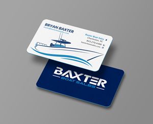 Diseño de Tarjeta de Presentación por Sun Moon Graphic Designer para Baxter Boat Sales | Diseño: #31422975