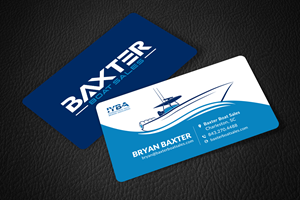 Diseño de Tarjeta de Presentación por Sun Moon Graphic Designer para Baxter Boat Sales | Diseño: #31450642