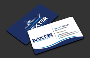 Diseño de Tarjeta de Presentación por DesignerShahadat para Baxter Boat Sales | Diseño: #31421591