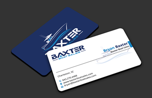 Diseño de Tarjeta de Presentación por DesignerShahadat para Baxter Boat Sales | Diseño: #31421630