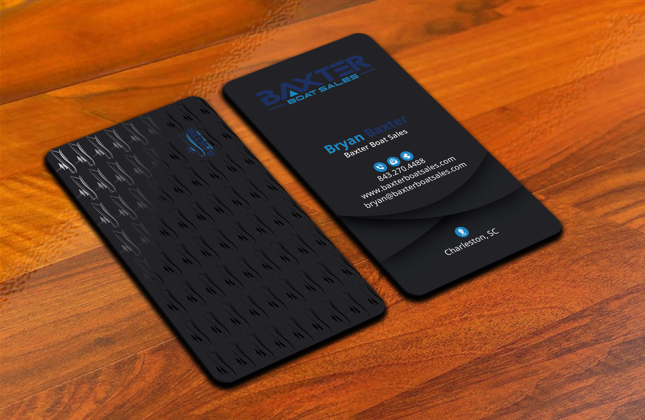Business Card Design by DesignerShahadat for Baxter Boat Sales | Design #31421637