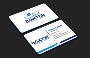Business Card Design by DesignerShahadat for Baxter Boat Sales | Design: #31425121