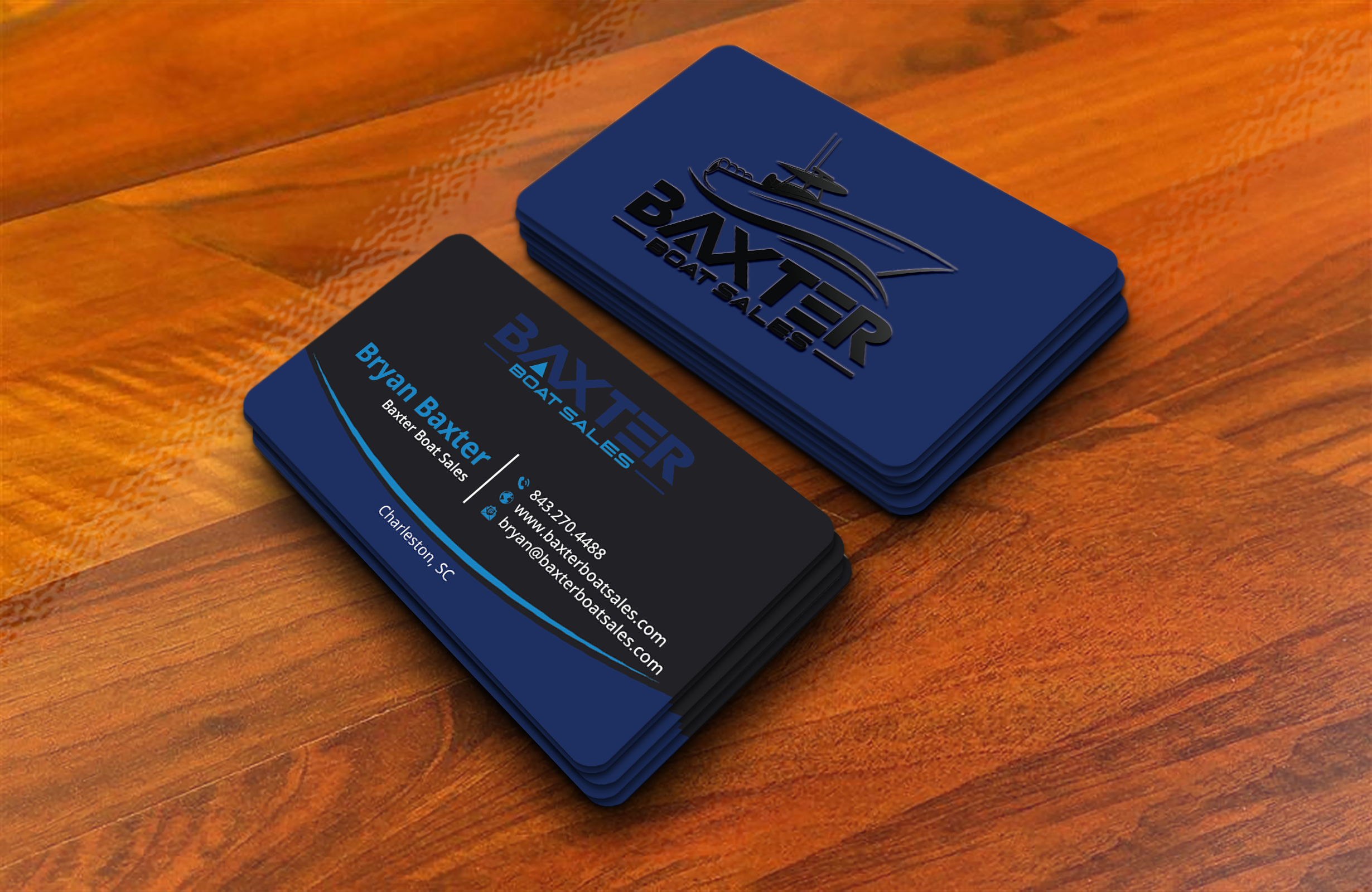 Business Card Design by DesignerShahadat for Baxter Boat Sales | Design #31425244