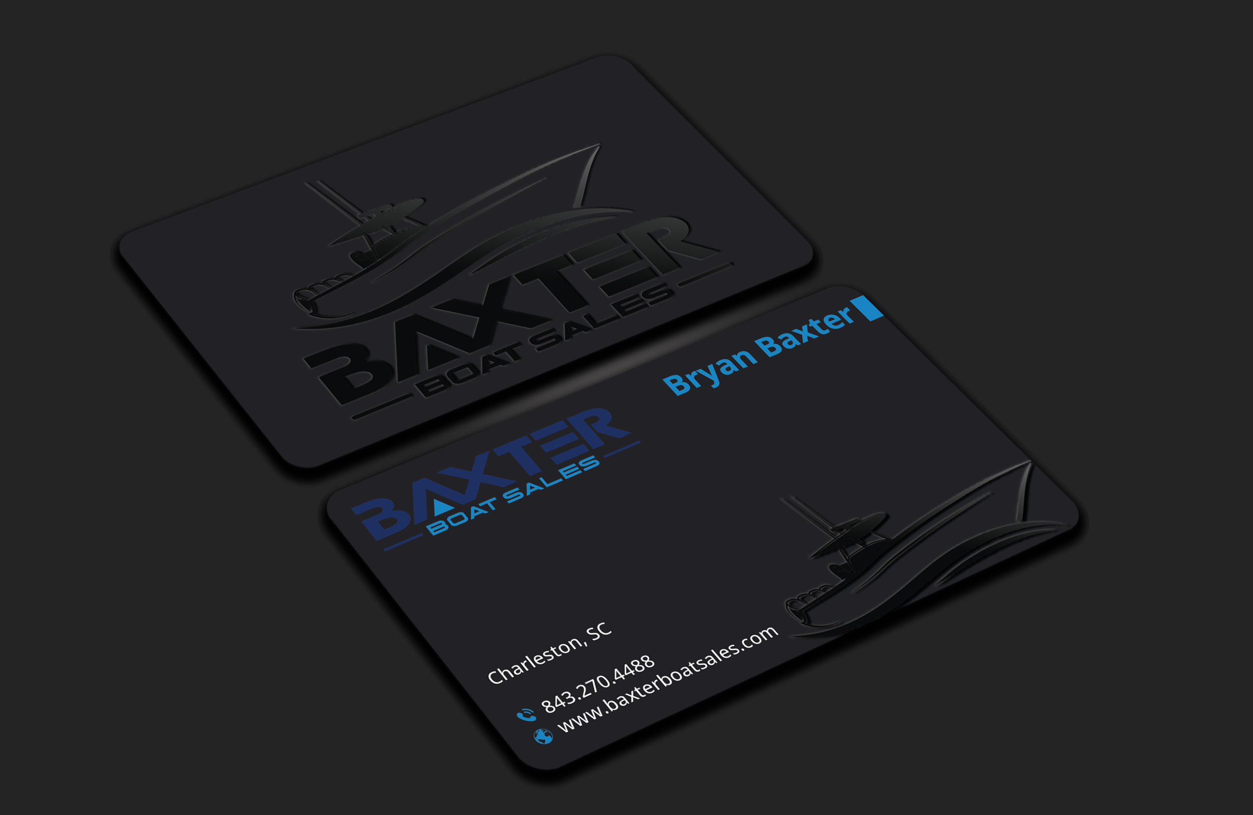Business Card Design by DesignerShahadat for Baxter Boat Sales | Design #31456608