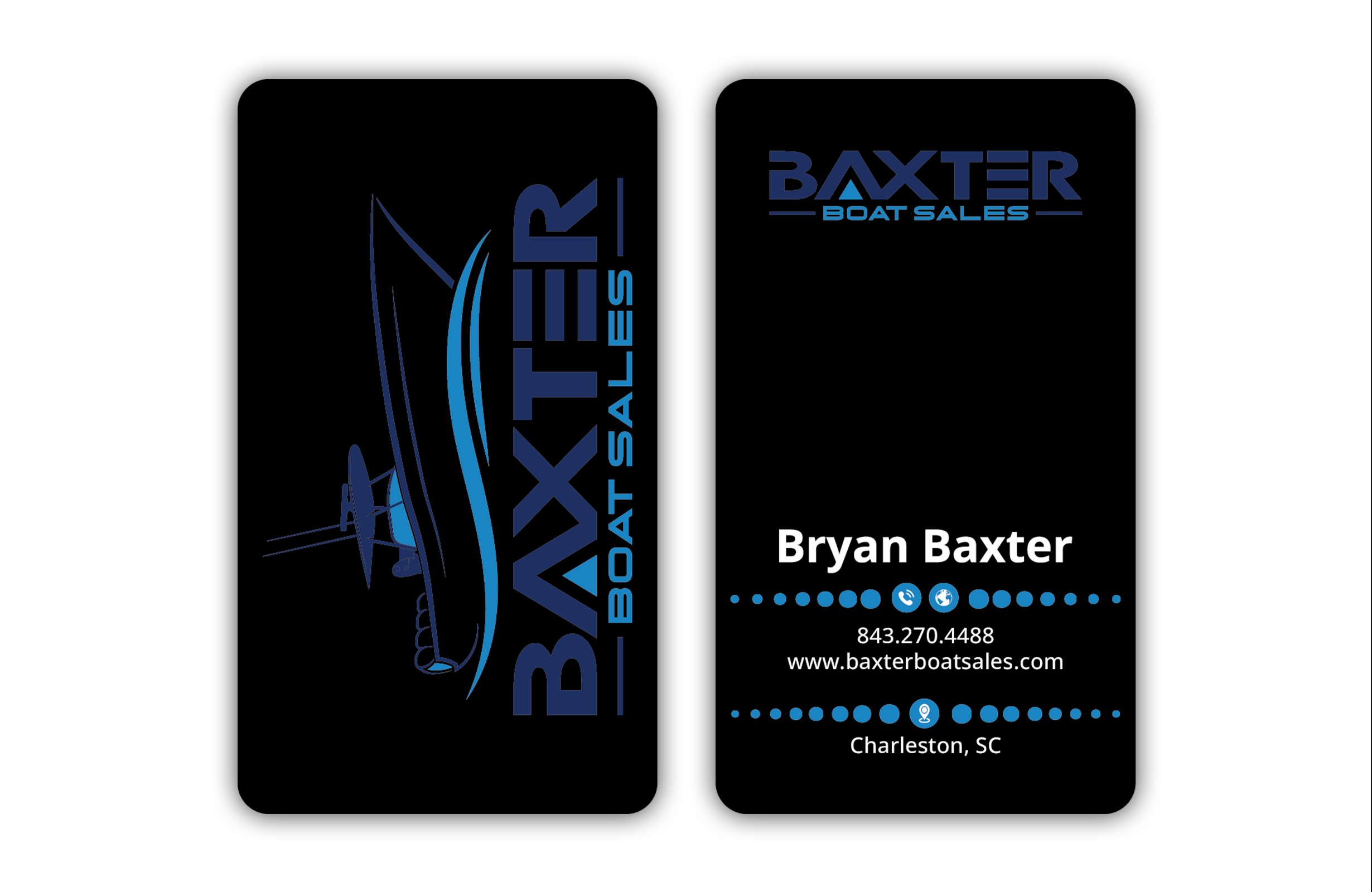 Business Card Design by DesignerShahadat for Baxter Boat Sales | Design #31456652