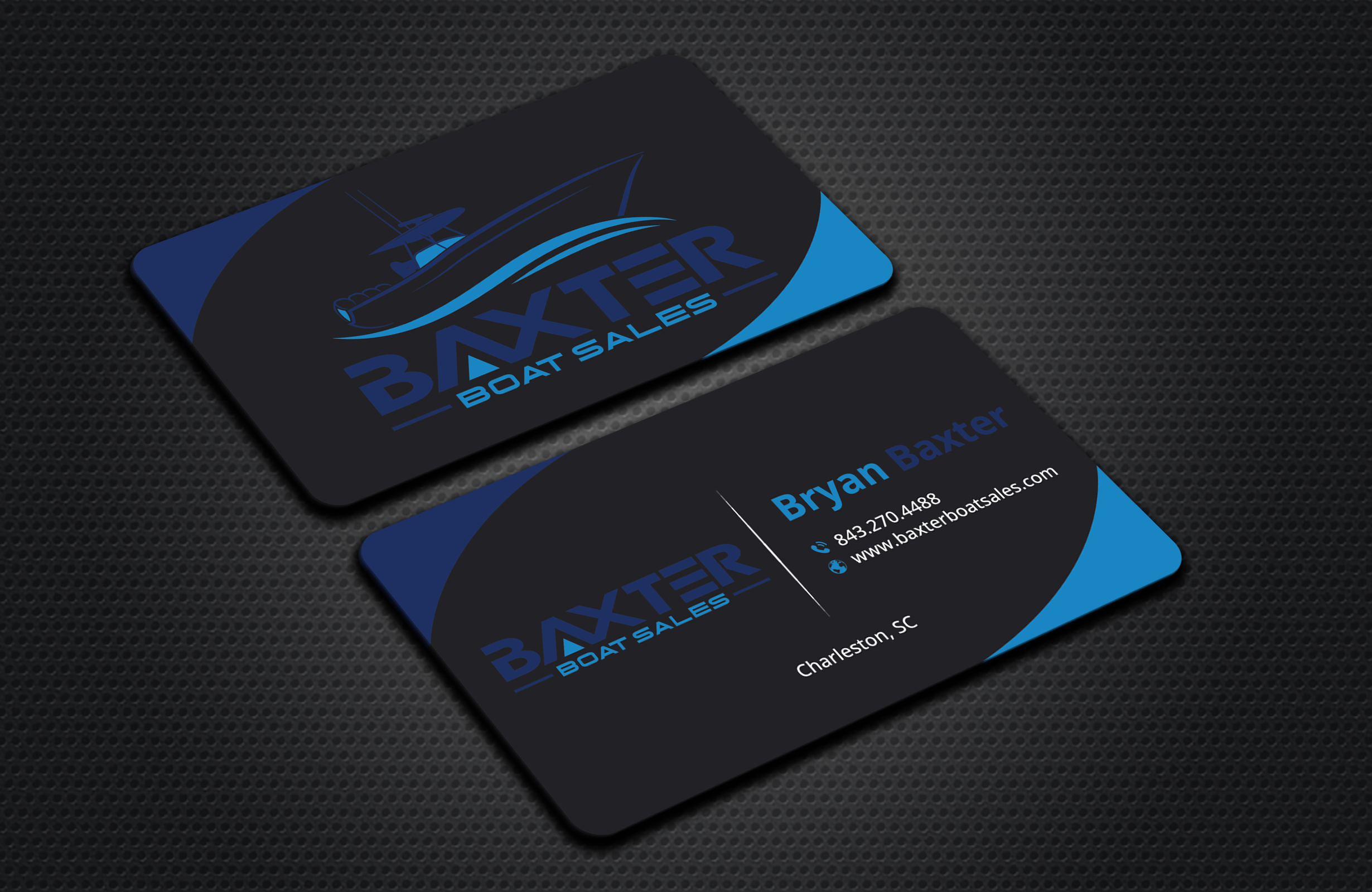 Business Card Design by DesignerShahadat for Baxter Boat Sales | Design #31457153
