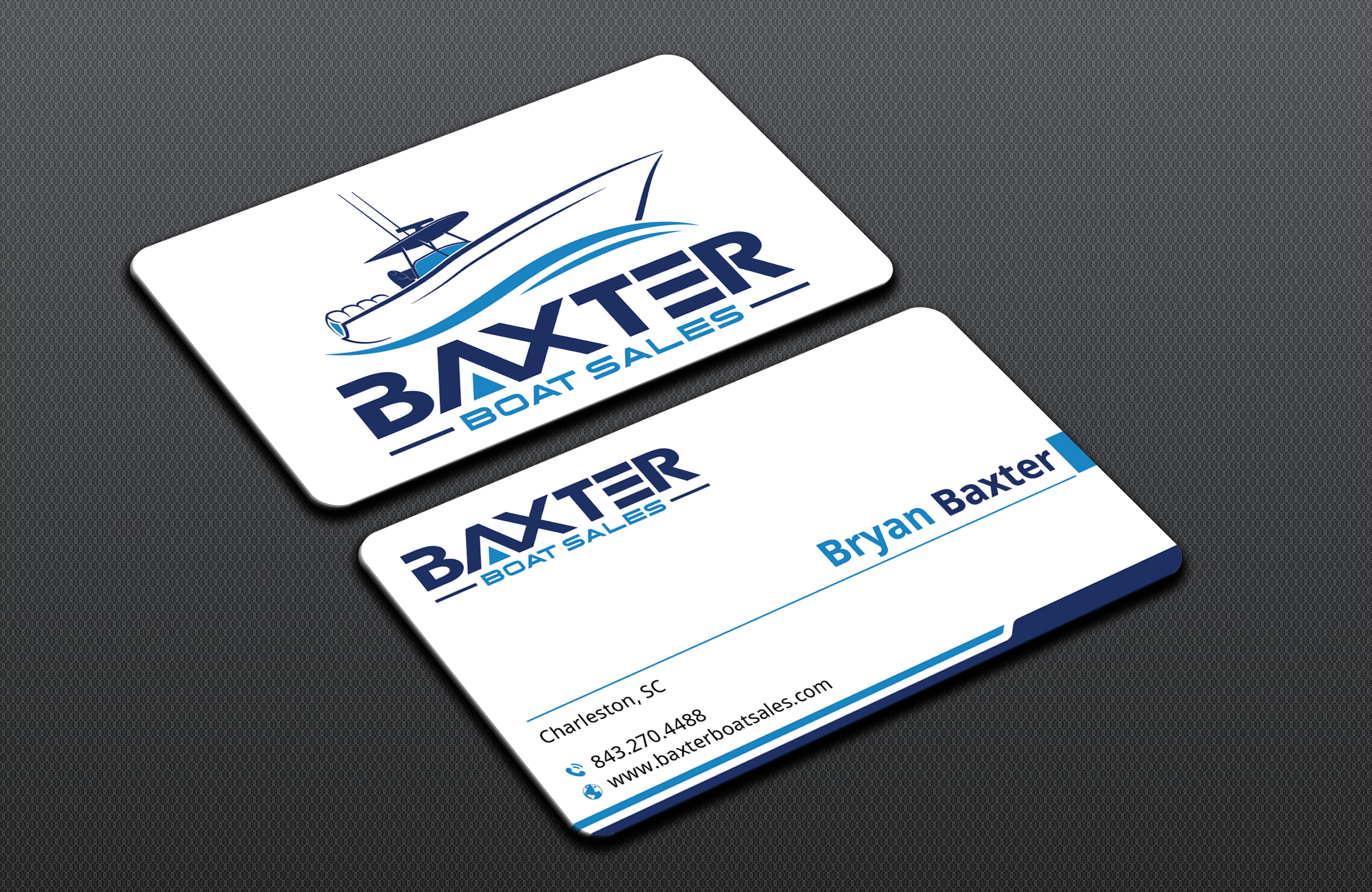 Business Card Design by DesignerShahadat for Baxter Boat Sales | Design #31457218