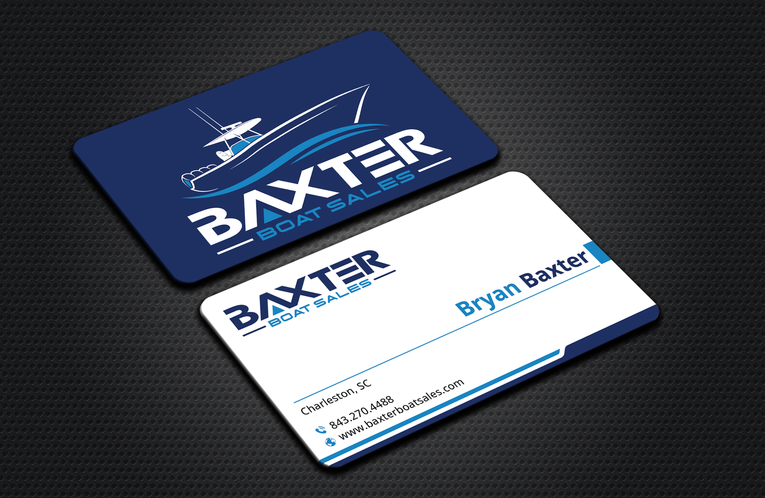 Business Card Design by DesignerShahadat for Baxter Boat Sales | Design #31457220
