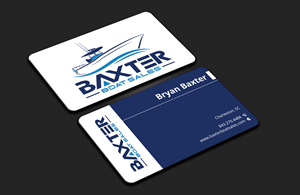 Business Card Design by DesignerShahadat for Baxter Boat Sales | Design: #31457221