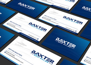Business Card Design by Creations Box 2015 for Baxter Boat Sales | Design: #31466896