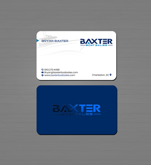 Business Card Design by Creations Box 2015 for Baxter Boat Sales | Design: #31466899