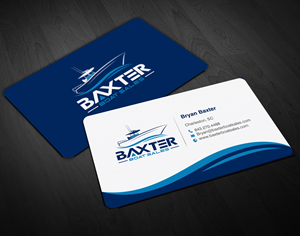 Business Card Design by chandrayaan.creative for Baxter Boat Sales | Design: #31422774