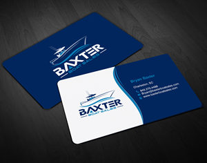 Business Card Design by chandrayaan.creative for Baxter Boat Sales | Design: #31422965