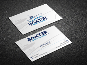 Business Card Design by Magic of Art for Baxter Boat Sales | Design: #31424003