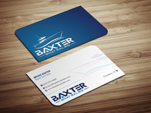 Business Card Design by Magic of Art for Baxter Boat Sales | Design: #31424004