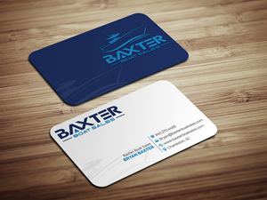 Business Card Design by Magic of Art for Baxter Boat Sales | Design: #31424005