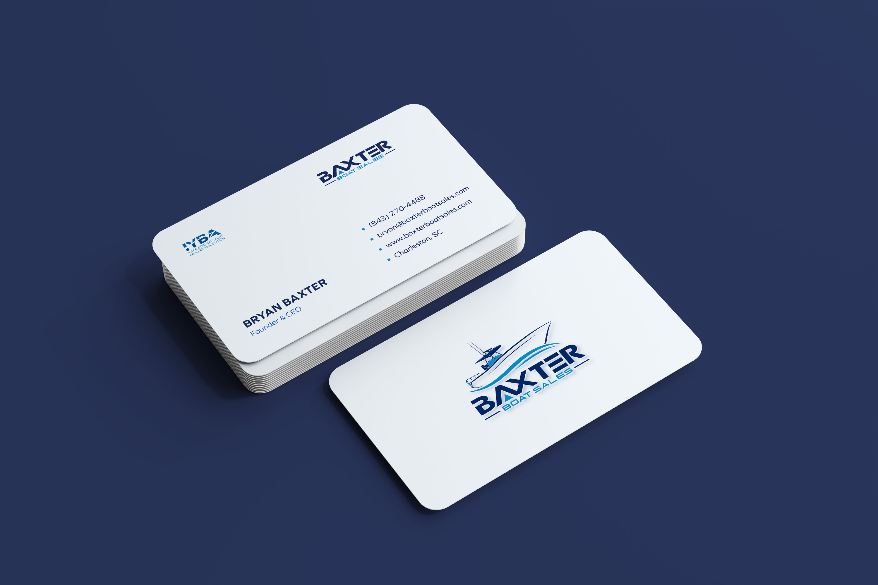 Business Card Design by designer_by_choice for Baxter Boat Sales | Design #31467695