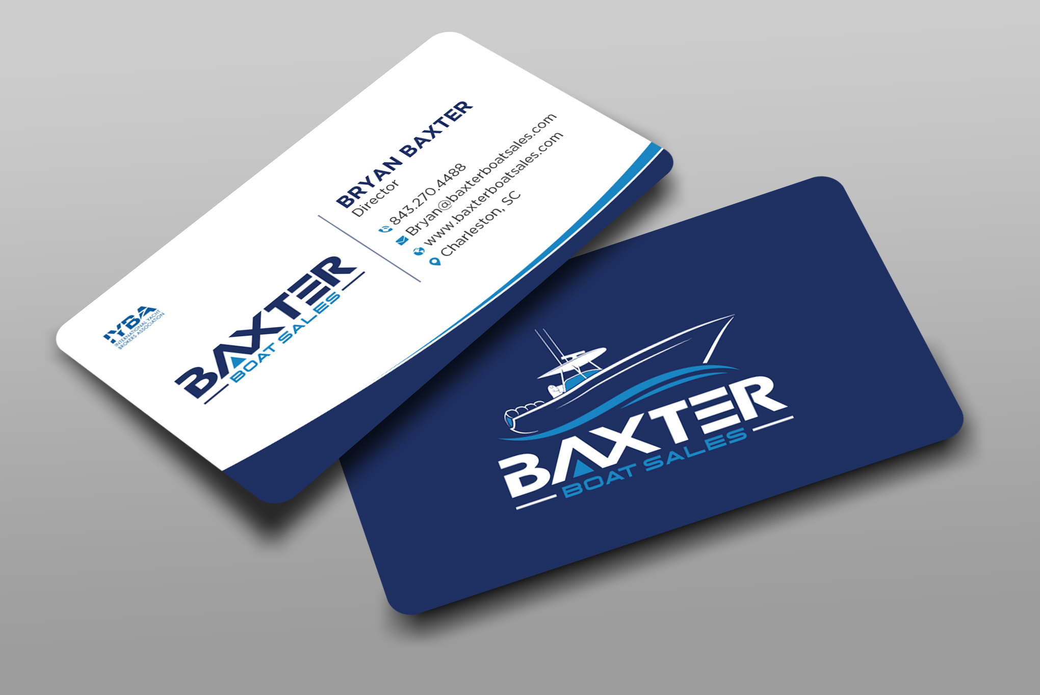Business Card Design by Uttom 2 for Baxter Boat Sales | Design #31459759