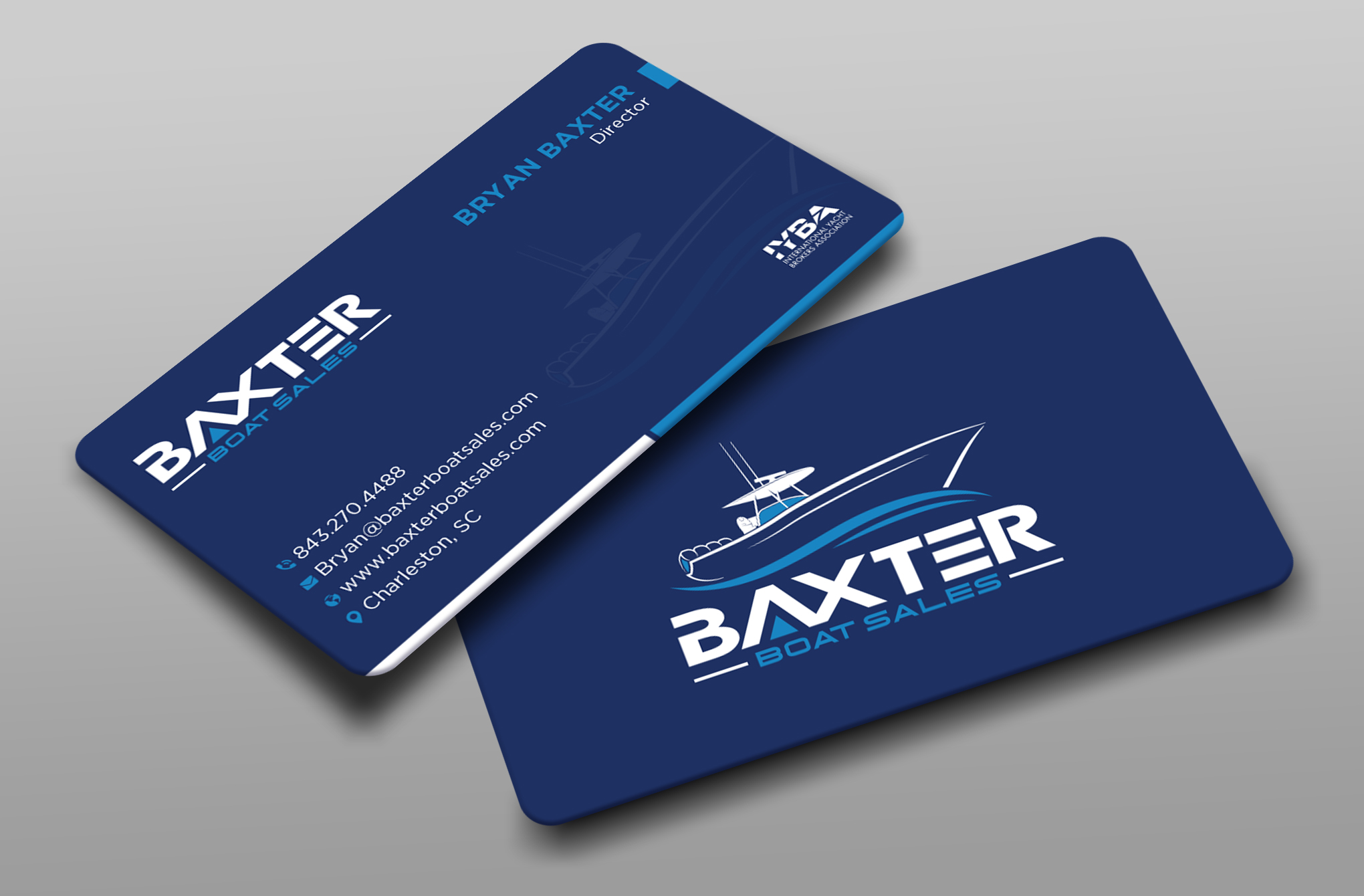 Business Card Design by Uttom 2 for Baxter Boat Sales | Design #31459922