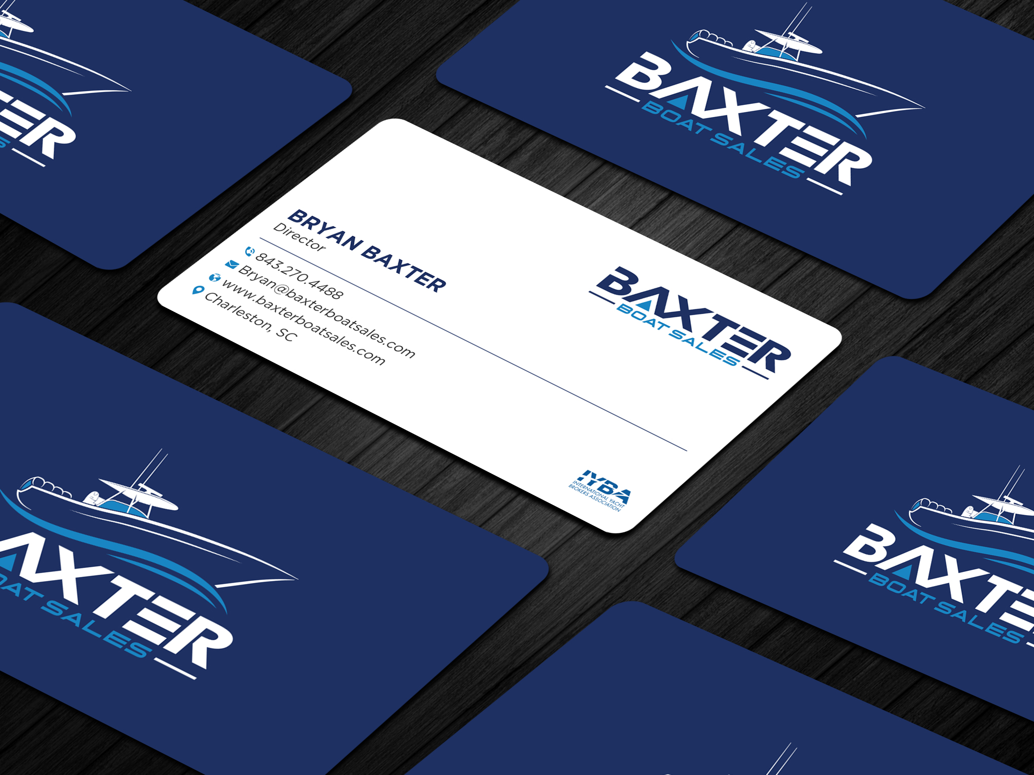 Business Card Design by Uttom 2 for Baxter Boat Sales | Design #31459923