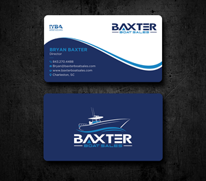 Business Card Design by Uttom 2 for Baxter Boat Sales | Design: #31460102