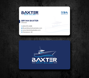 Business Card Design by Uttom 2 for Baxter Boat Sales | Design: #31460257