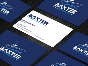 Business Card Design by Ekramul Hossen 2 for Baxter Boat Sales | Design: #31423662