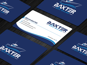 Business Card Design by Ekramul Hossen 2 for Baxter Boat Sales | Design: #31423675