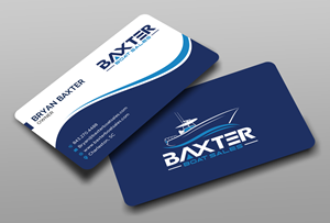 Business Card Design by Ekramul Hossen 2 for Baxter Boat Sales | Design: #31424049