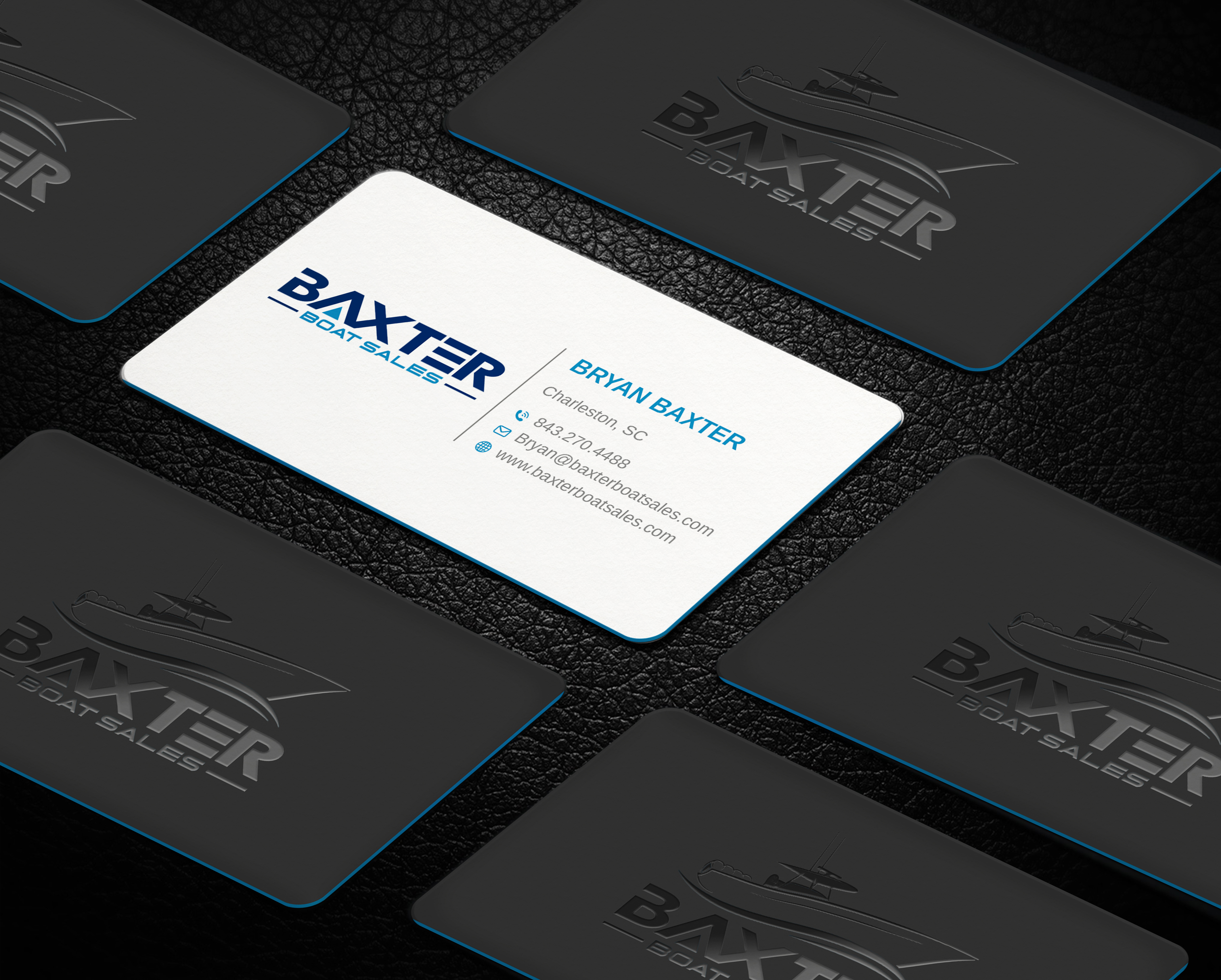 Diseño de Tarjeta de Presentación por Imagine design000 para Baxter Boat Sales | Diseño #31421683