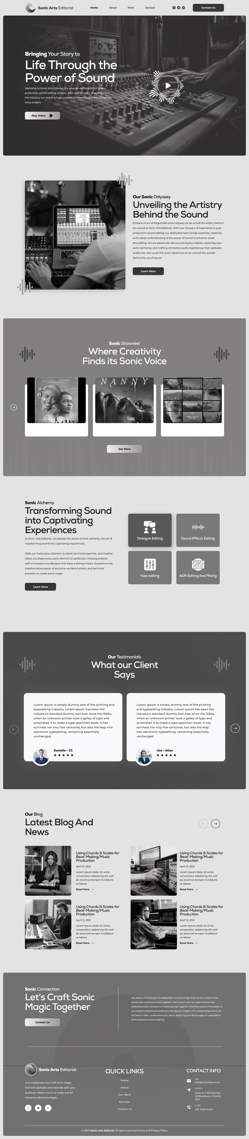 Web Design by Hafsa Fatymah for this project | Design #31488602