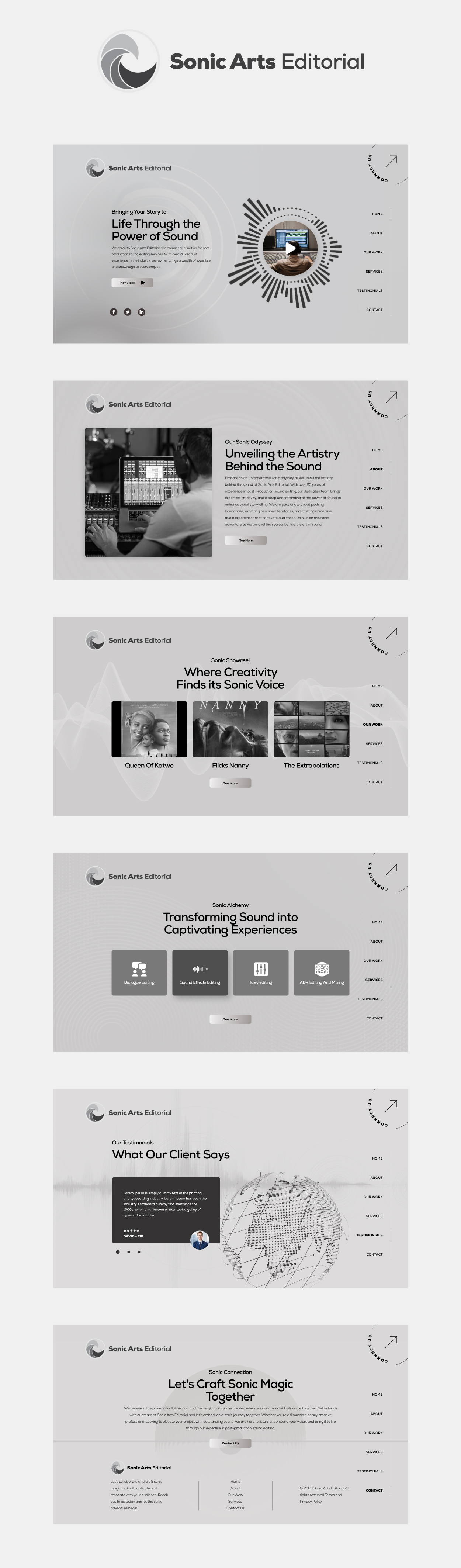 Web Design by Hafsa Fatymah for this project | Design #31488603