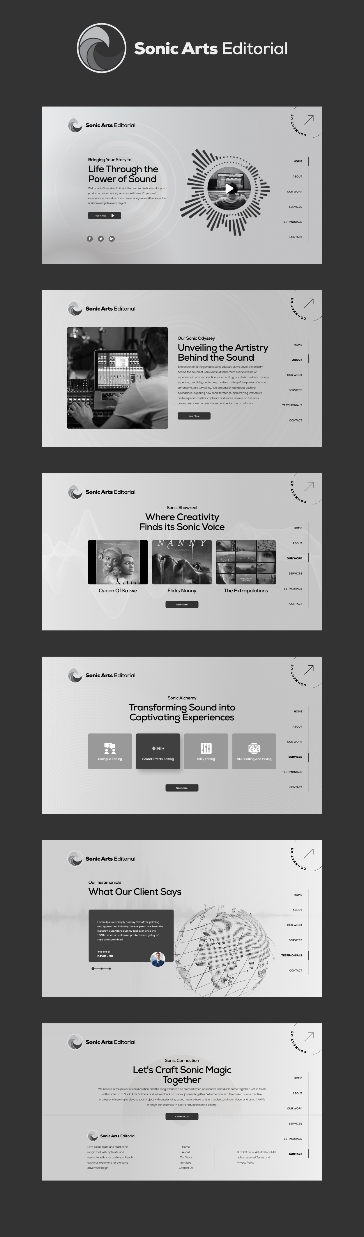 Web Design by Hafsa Fatymah for this project | Design #31495254