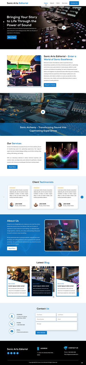 Web Design by pb for this project | Design: #31426366