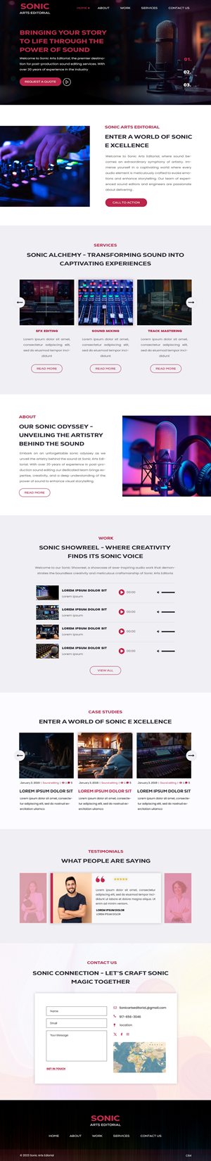 Web Design by pb for this project | Design: #31426370