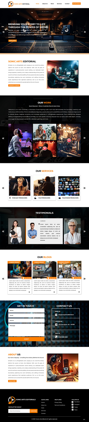 Web Design by pb for this project | Design: #31426372