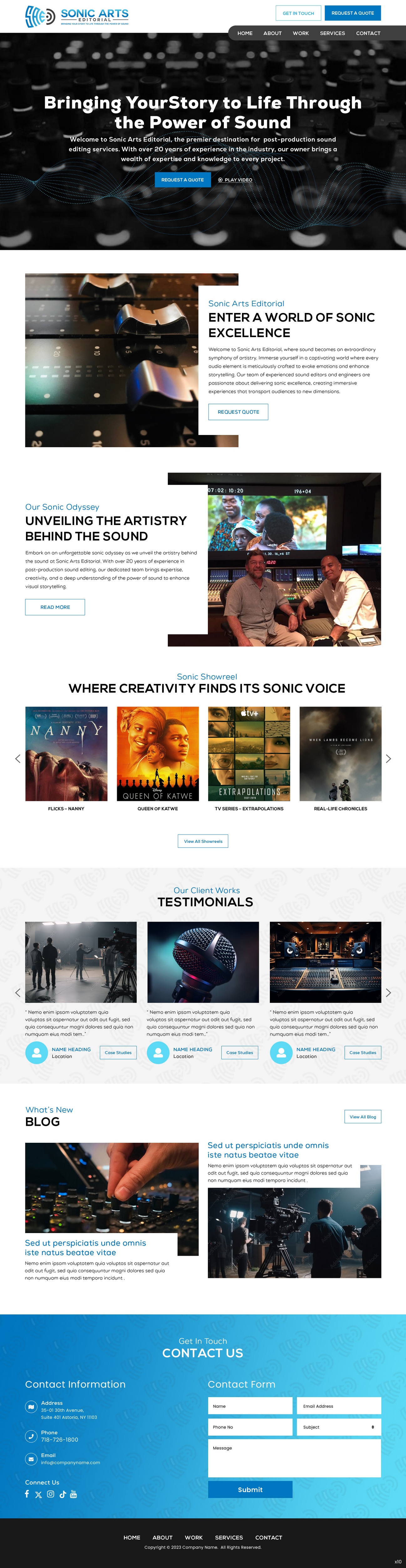 Web Design by pb for this project | Design #31512830