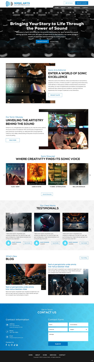 Web Design by pb for this project | Design: #31512830
