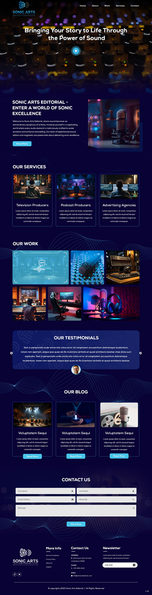 Web Design by pb for this project | Design: #31512831
