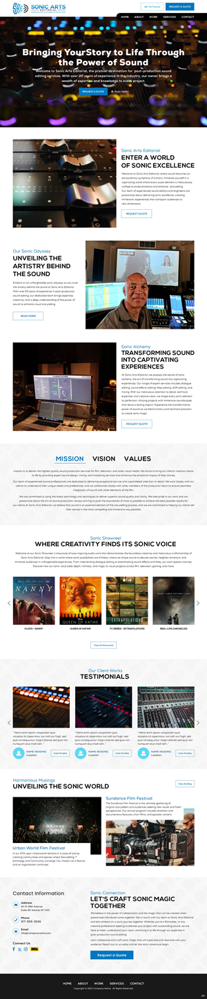 Web Design by pb for this project | Design: #31537859
