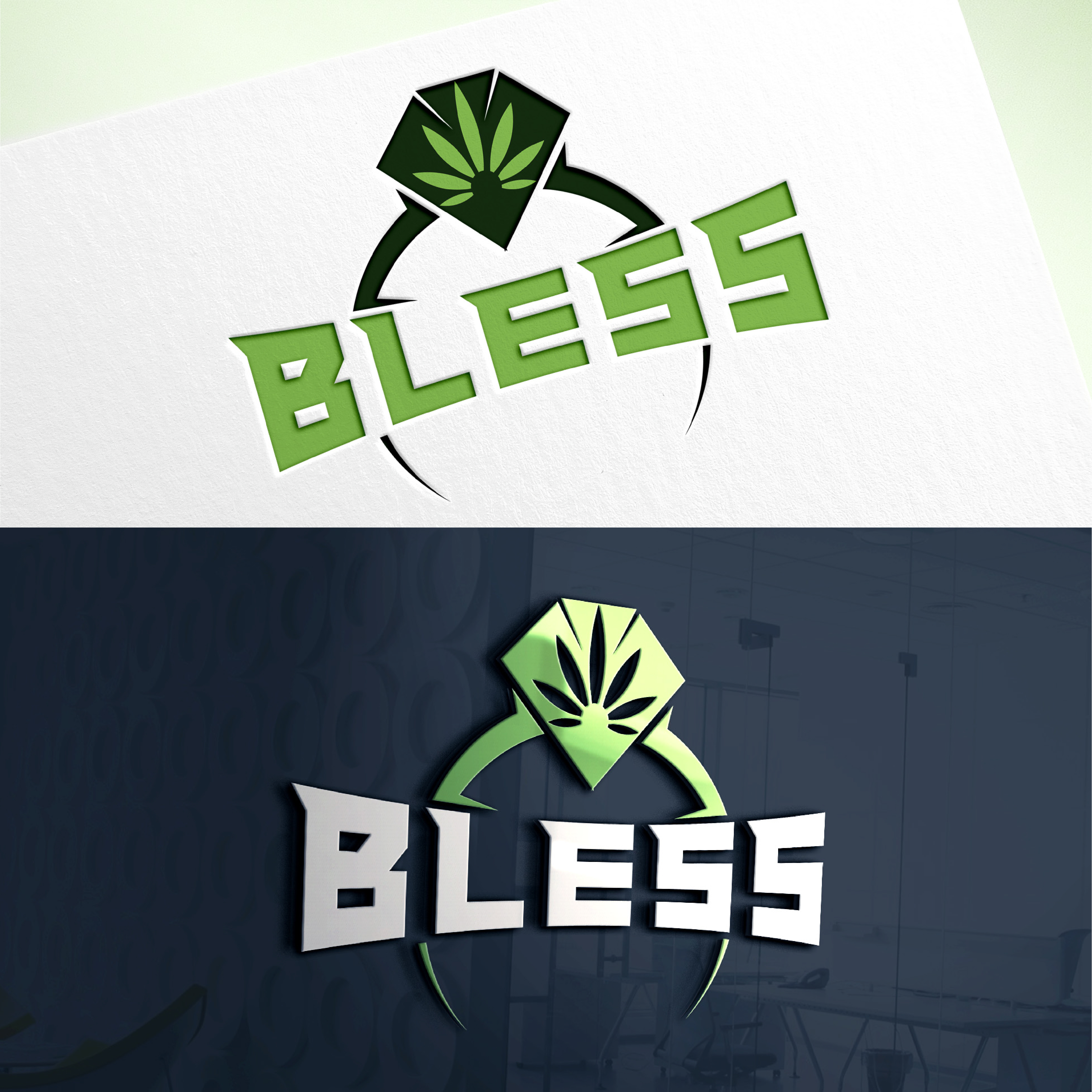 Logo Design by sarrita for Bless Wellness | Design #31424252
