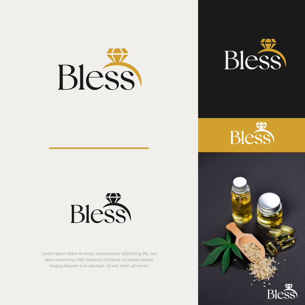 Logo Design by Mosa. Monira for Bless Wellness | Design #31440380