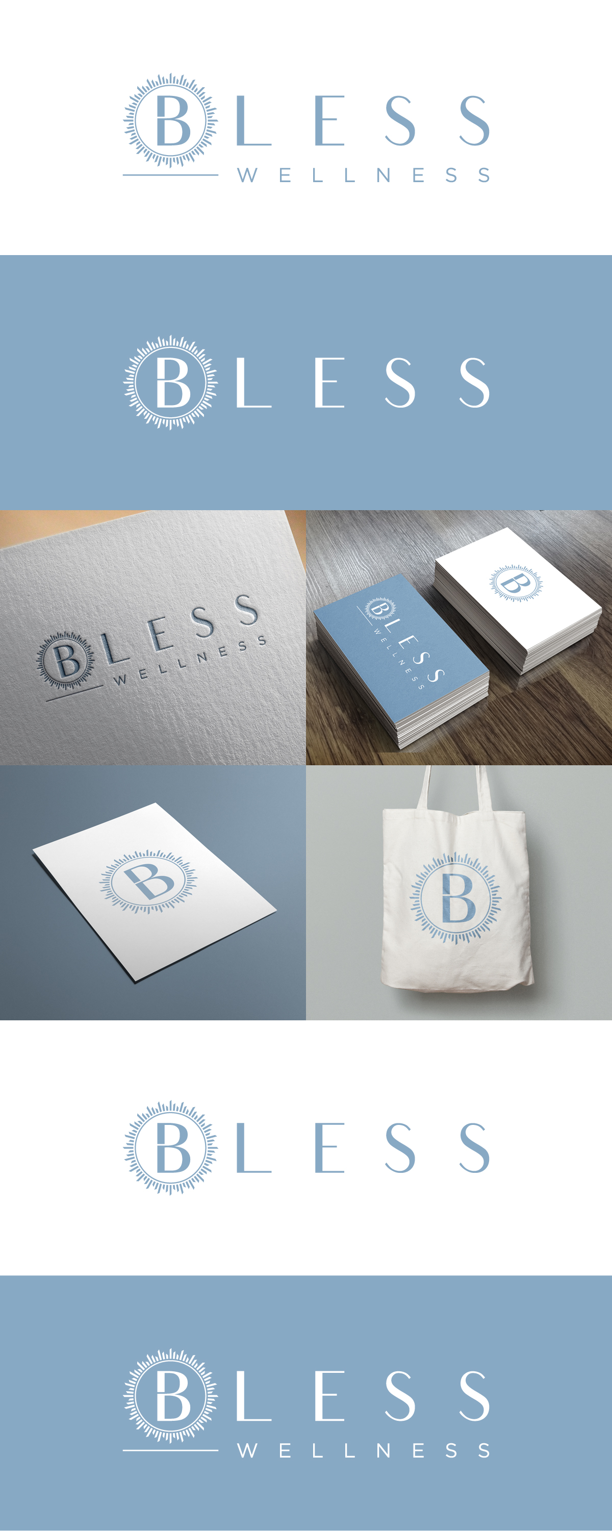 Logo Design by NineOwl for Bless Wellness | Design #31454432