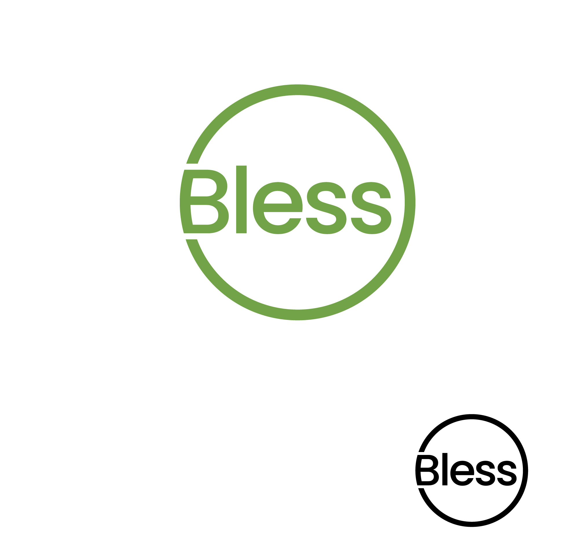 Logo Design by Paras Bali for Bless Wellness | Design #31473338