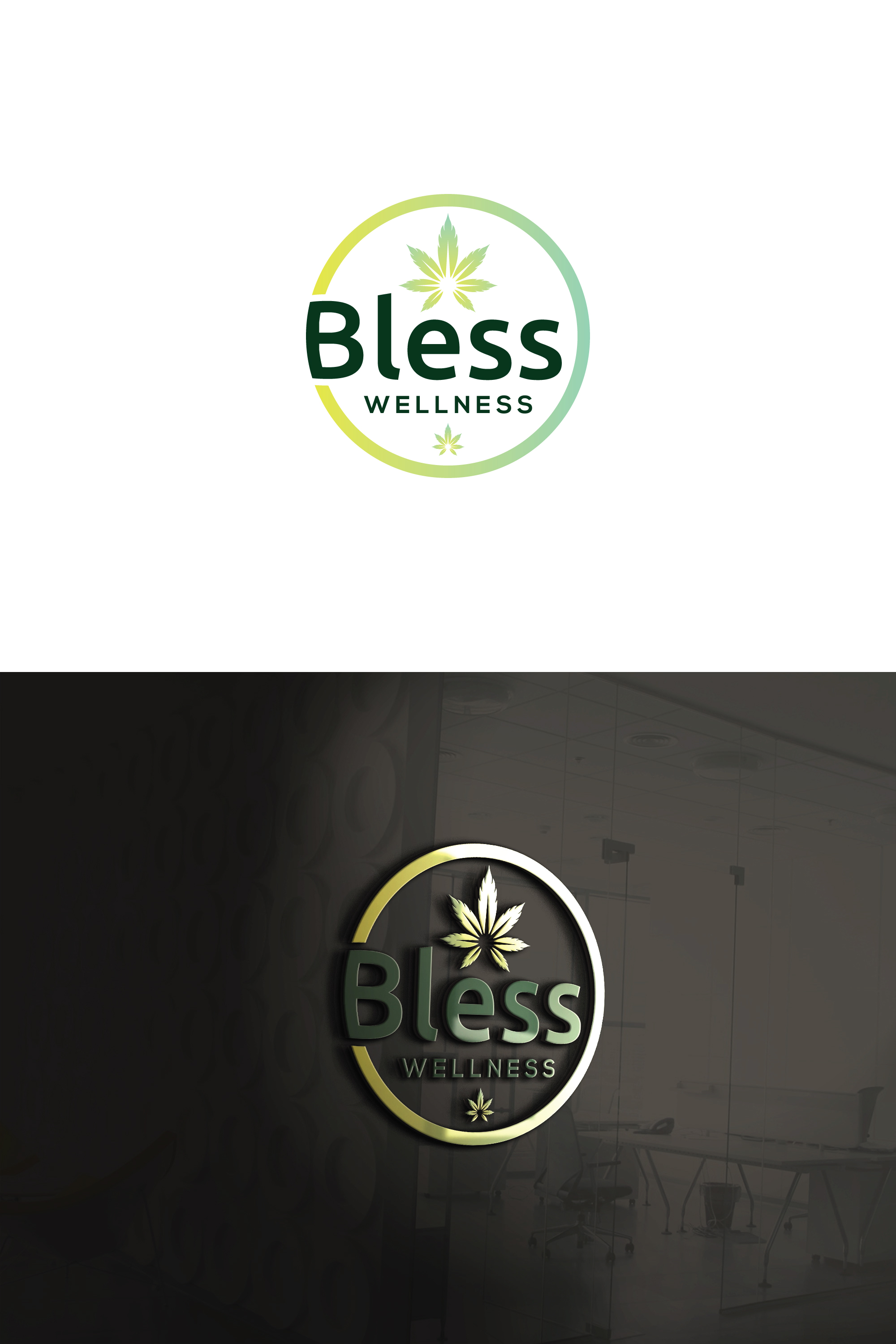 Logo Design by Md Shehidul Islam Rimon for Bless Wellness | Design #31424433